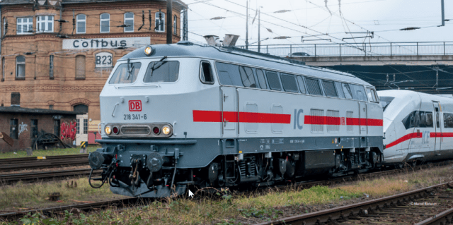 Review: Roco BR 218 341-6 IC Livery (Updated with Video) – germaN